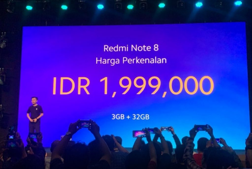 Redmi note 8 spesifikasi dan harga