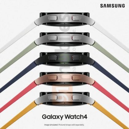 Render Samsung Galaxy watch 4