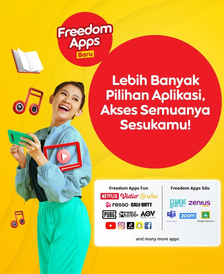 Freedom Apps Indosat