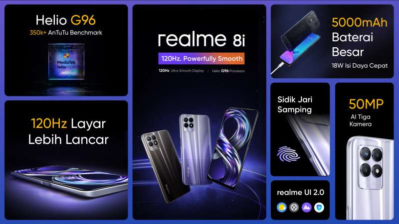 Realme 8i Indonesia