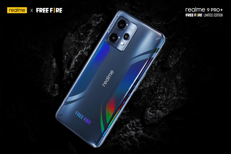 Realme 9 4G dan Realme 9 Pro+ Free Fire Limited Edition