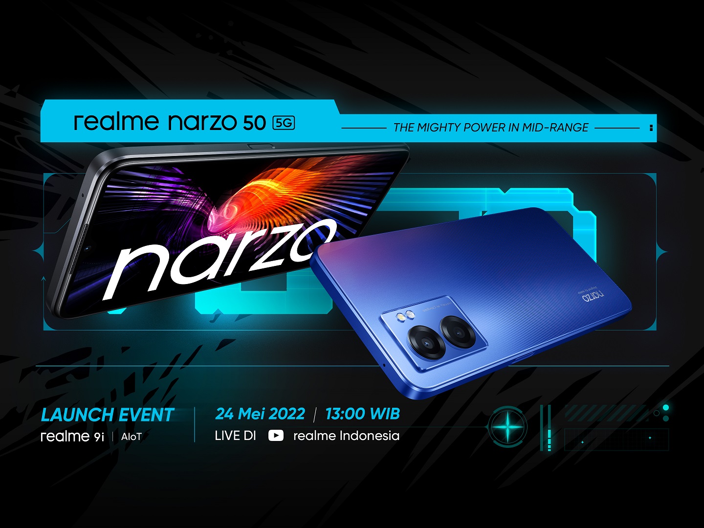 Realme Narzo 50 5G dan Realme 9i