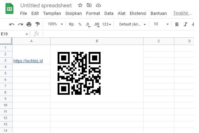 cara membuat qr code gratis di google spreadsheet