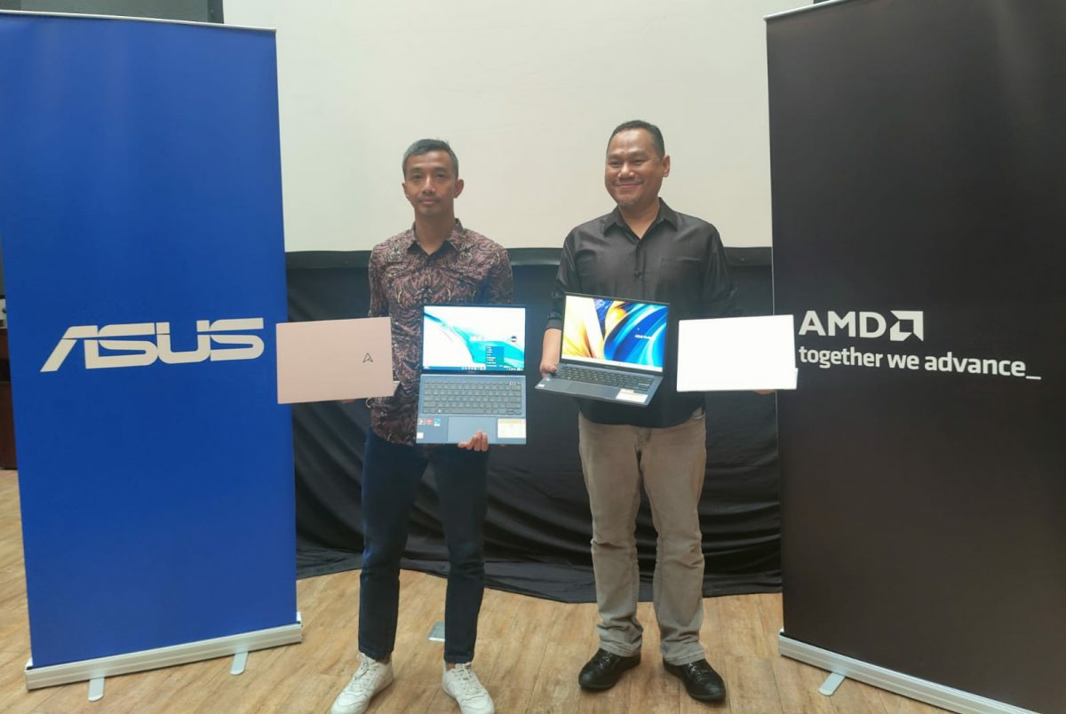 Dua Laptop Asus Bertenaga AMD Ryzen