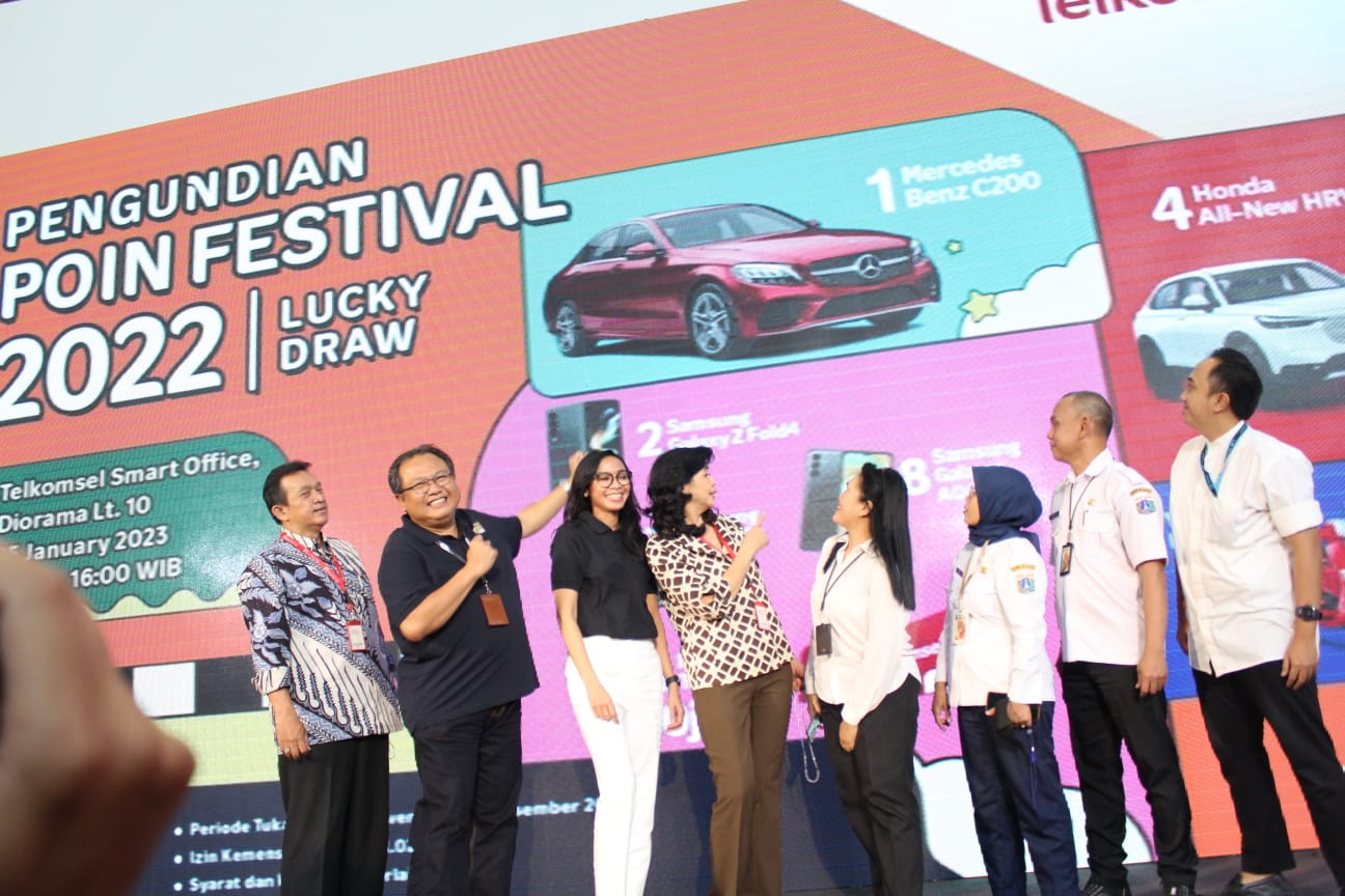 Telkomsel Umumkan Pemenang Program Poin Festival Lucky Draw 2022