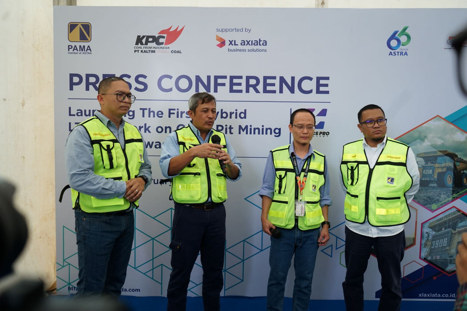 Digitalisasi Tambang Milik PAMA, XL Axiata Sediakan Jaringan Hybrid LTE