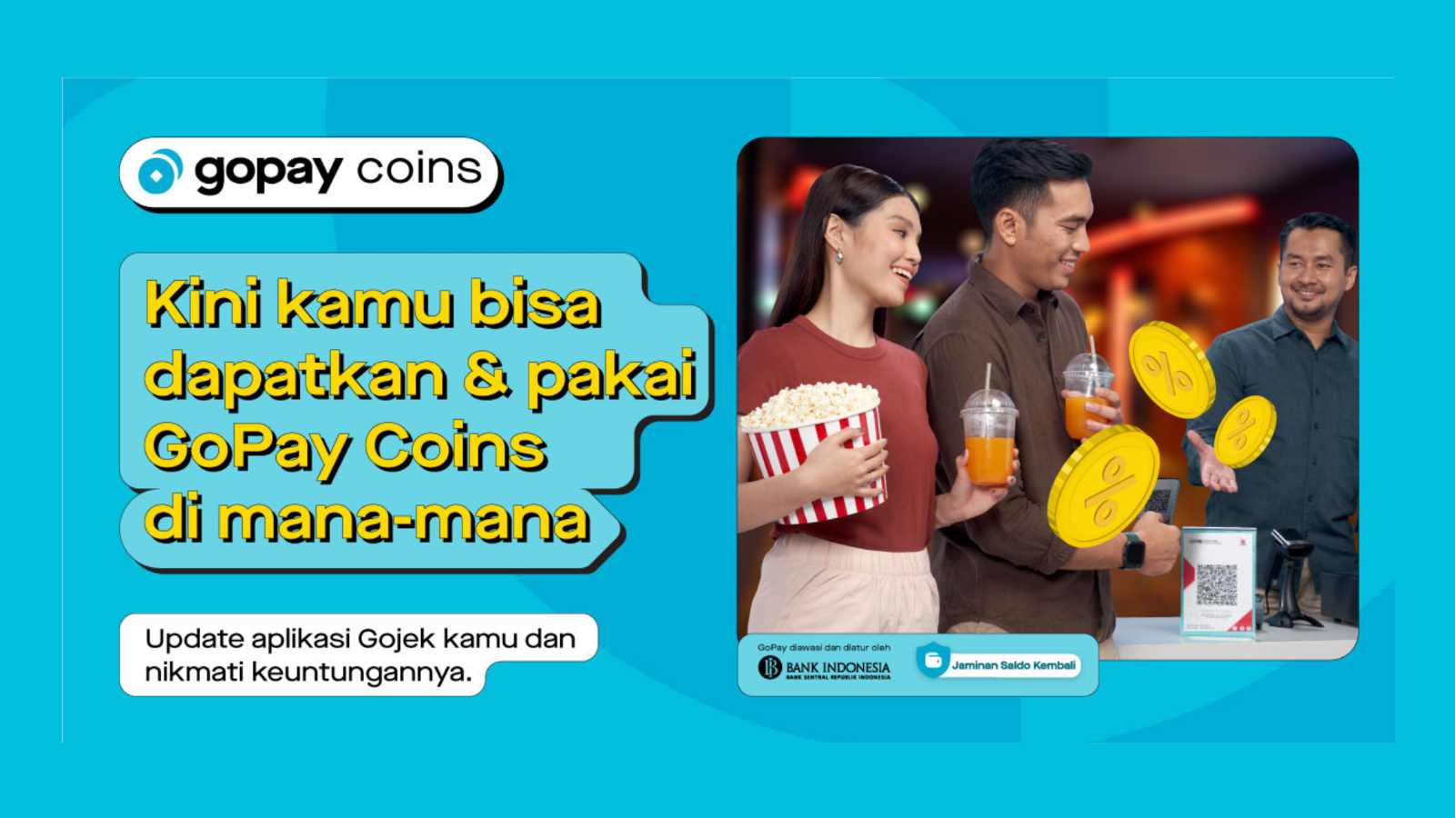 GoPay Coins Sekarang Bisa Dipakai Transaksi Dimana Saja – Techbiz.ID