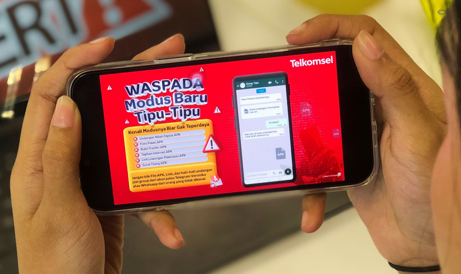 Telkomsel Imbau Pelanggan Waspada Penipuan Lewat Pesan Singkat