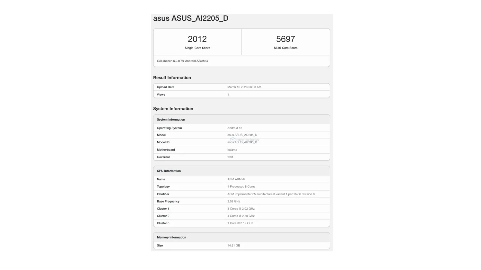 Muncul di Geekbench, inilah spesifikasi Asus ROG Phone 7D