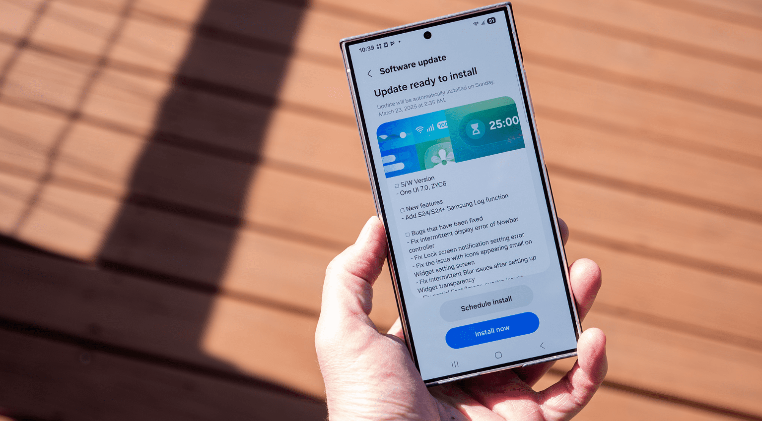 Update One UI 7